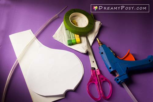 paper Calla Lily tutorial, free template