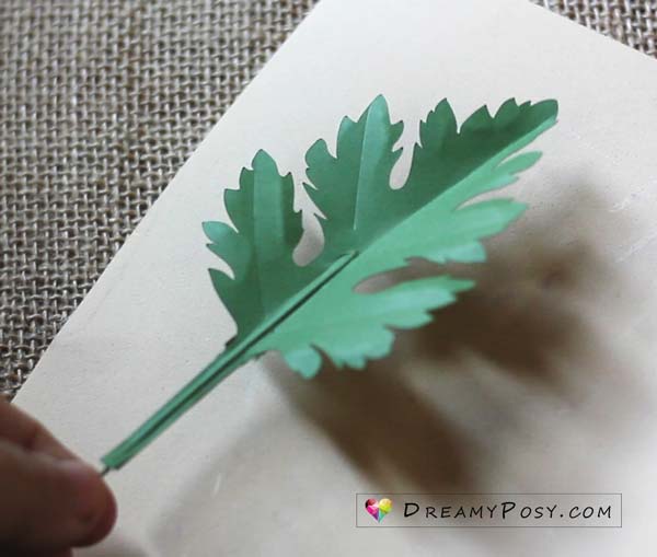 Paper flower diy, free template