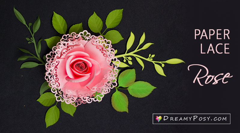 Pretty Paper Roses - Desks & Dreams