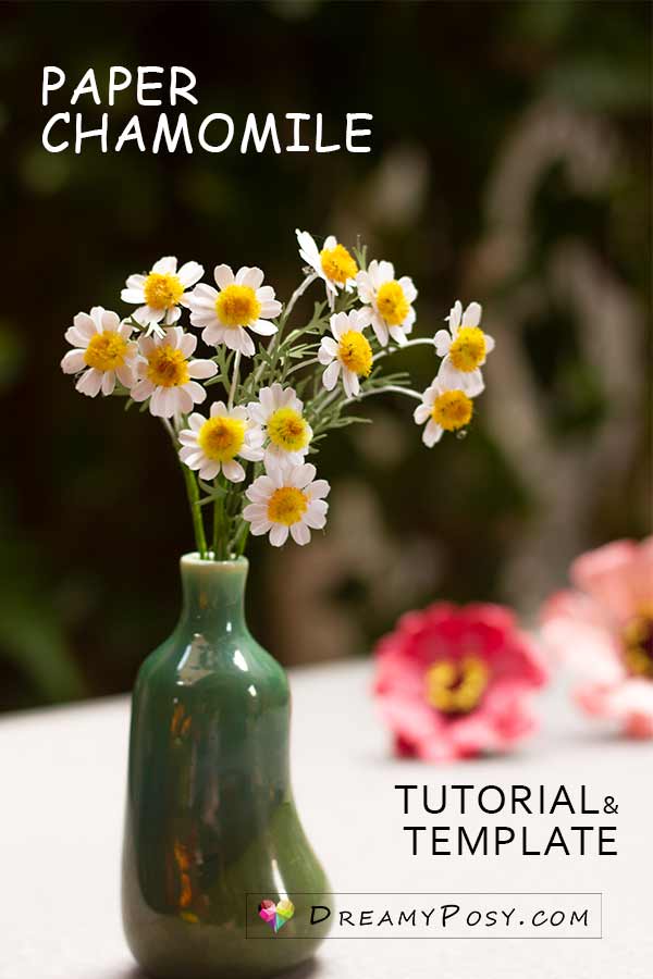 Paper Chamomile tutorial