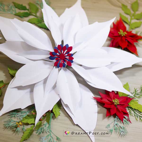 Paper Large Poinsettia