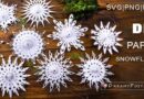 DIY Paper snowflakes from SVG templates. snowflakes templates, snowflake svg