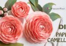 Camellia paper flower