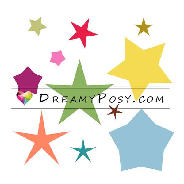 Free five point star template, free star svg, free five point star printables