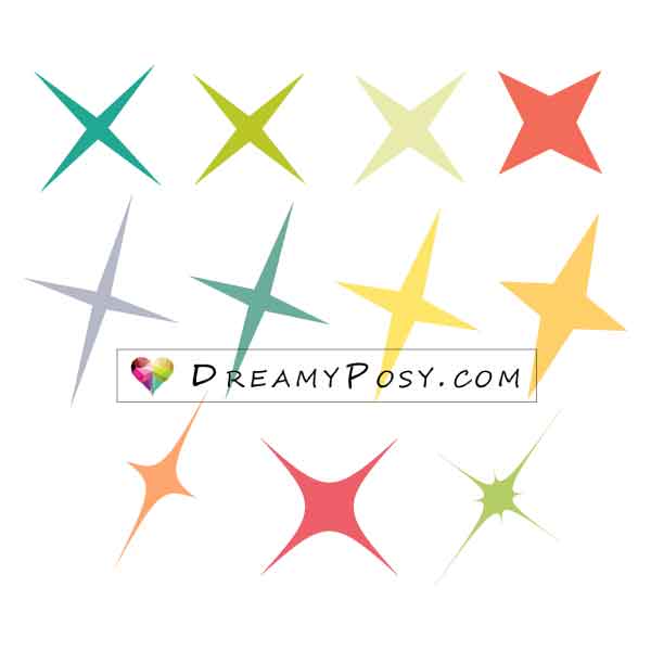 Free four point star templates