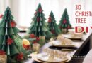 How to make 3D paper Christmas tree